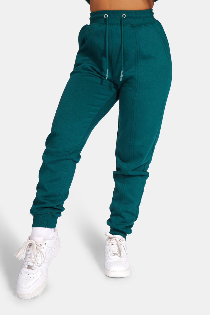 MONACO EMBROIDERED SWEATSHIRT FOREST GREEN