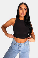 SLINKY RACER TOP BLACK