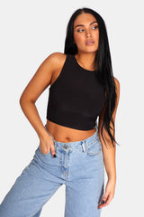 SLINKY RACER TOP BLACK