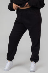 CURVE 90S OVERSIZED JOGGERS BLACK