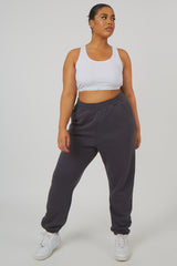 CURVE 90S OVERSIZED JOGGERS DARK GREY