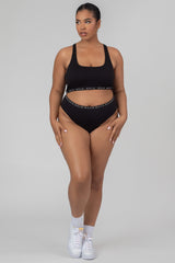 CURVE KAIIA ELASTIC HIGHWAISTED BRIEF BLACK