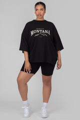 CURVE HIGH WAISTED JERSEY CYCLING SHORTS BLACK