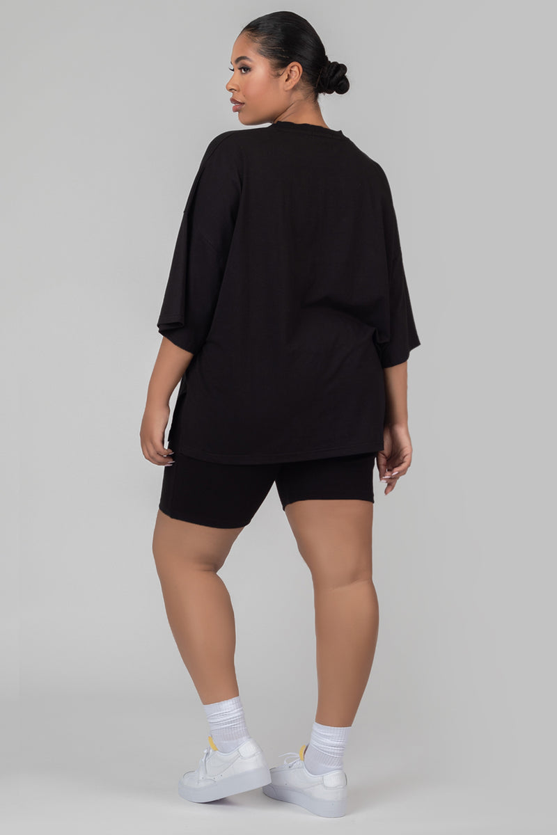 CURVE HIGH WAISTED JERSEY CYCLING SHORTS Public Desire Kaiia