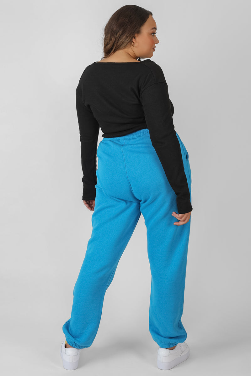 CURVE DOUBLE ENDED ZIP RIB TOP BLACK