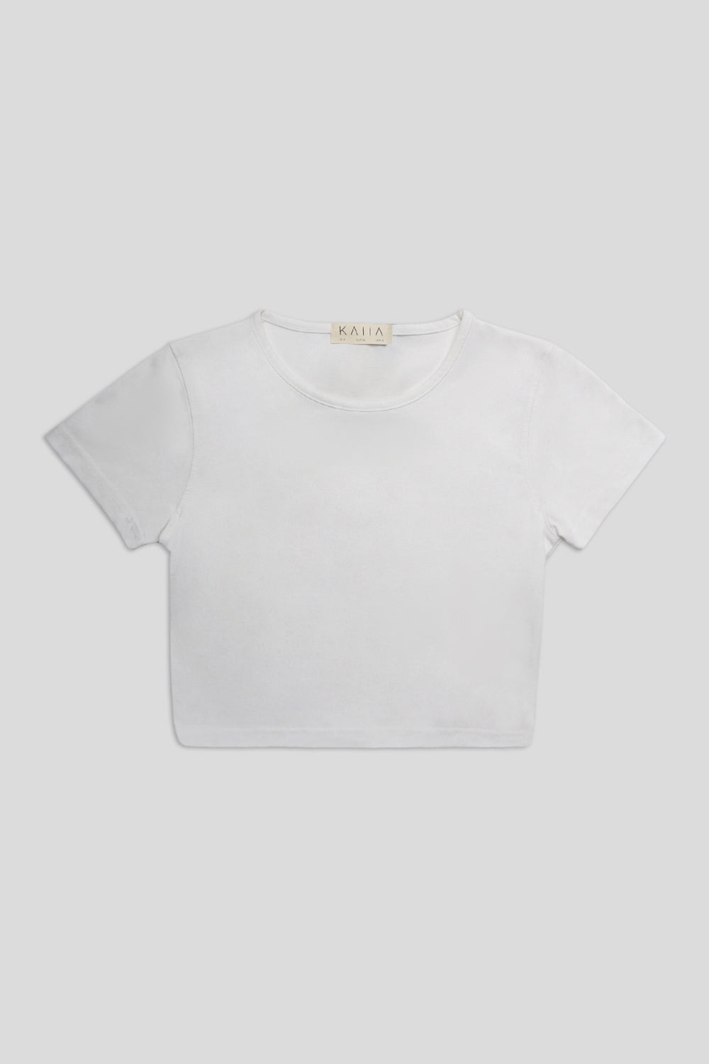 FITTED TSHIRT WHITE