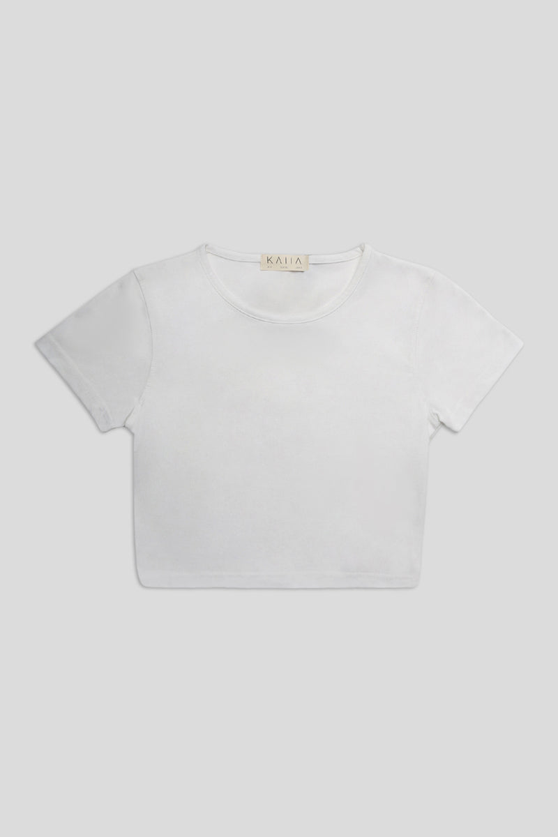 FITTED TSHIRT WHITE