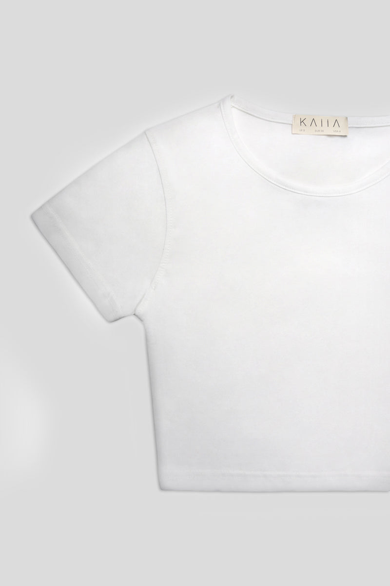 FITTED TSHIRT WHITE