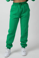 OVERSIZED FIT SEAM FRONT 90S JOGGERS GREEN