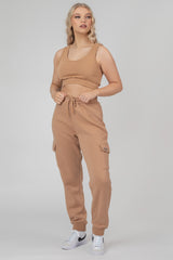 CARGO JOGGERS BISCUIT