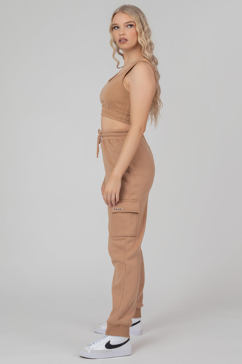CARGO JOGGERS BISCUIT