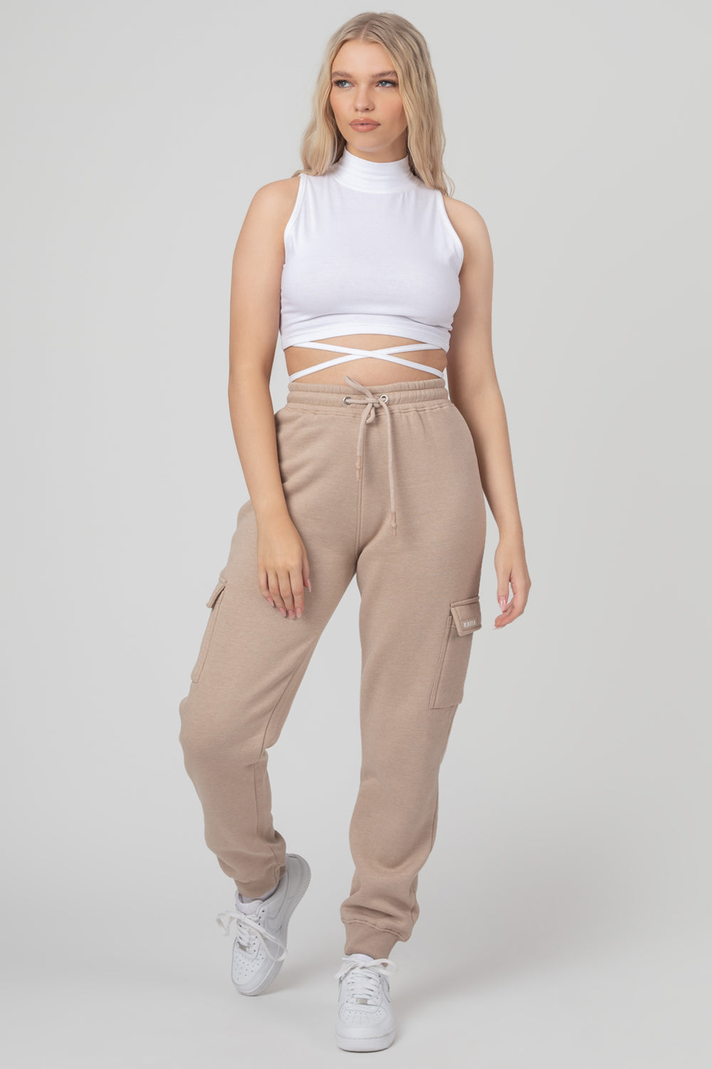 CARGO JOGGERS LIGHT TAUPE