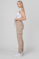 CARGO JOGGERS LIGHT TAUPE