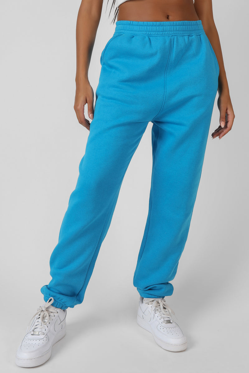 90'S OVERSIZED JOGGERS AI BLUE