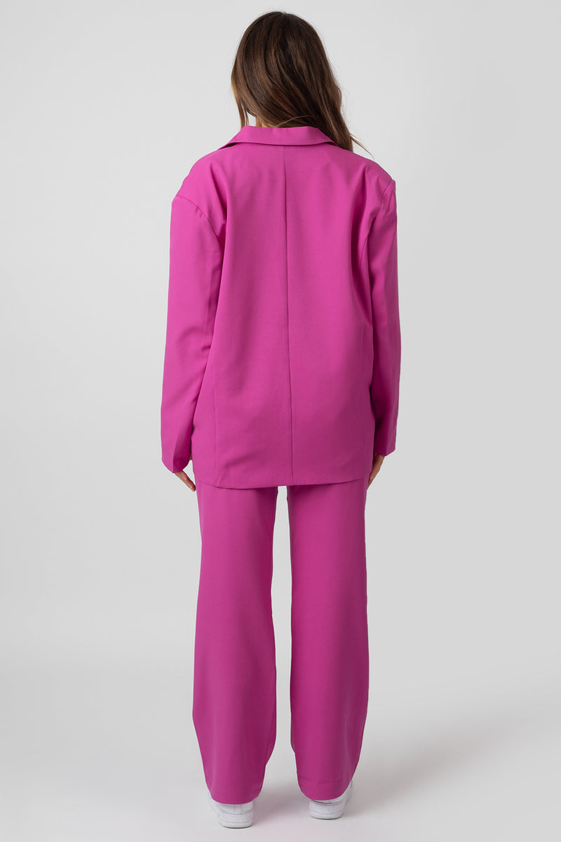 OVERSIZED DAD BLAZER PINK