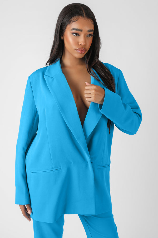 OVERSIZED BLAZER BLUE