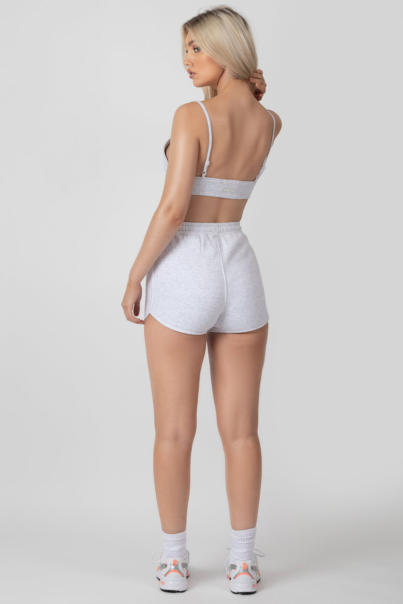 BOOTY SHORT OATMEAL MARL
