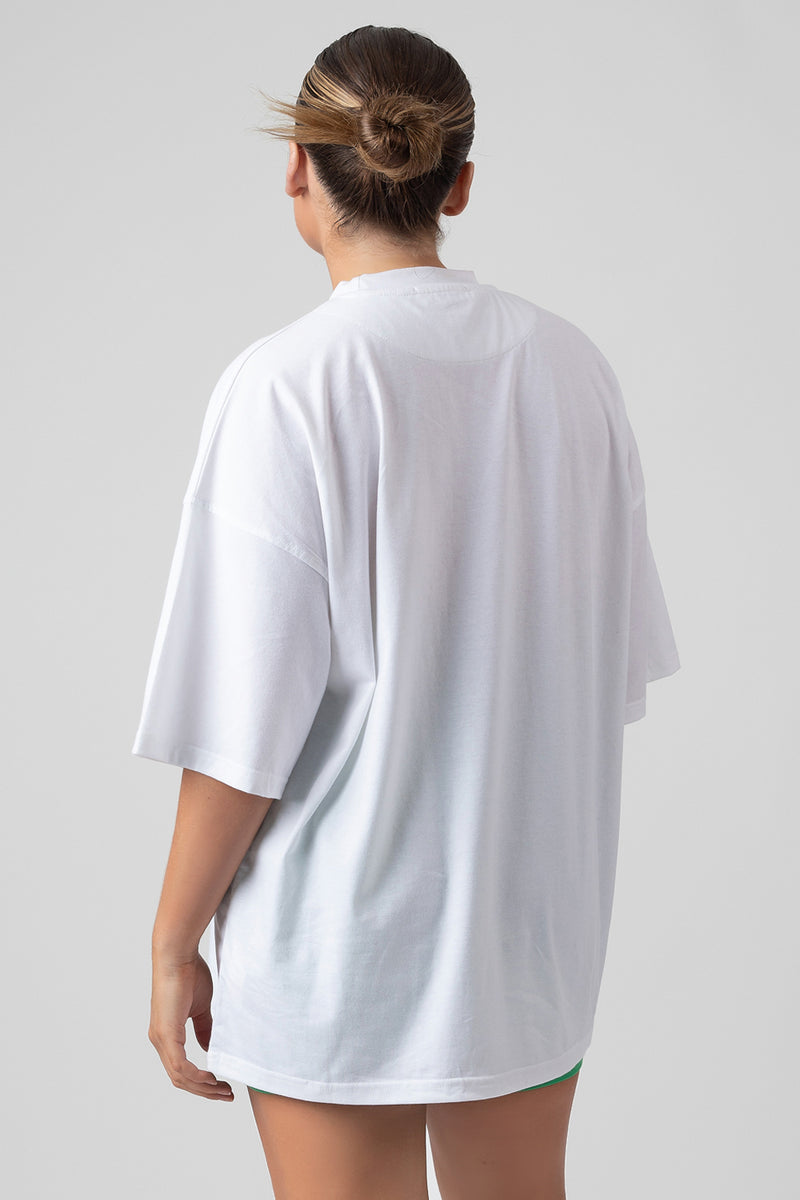 OVERSIZED BRISBANE T SHIRT WHITE