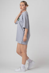 MONTREUX T SHIRT DRESS GREY