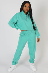 90'S OVERSIZED JOGGERS PEPPERMINT