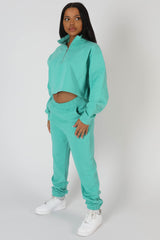 90'S OVERSIZED JOGGERS PEPPERMINT