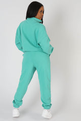 90'S OVERSIZED JOGGERS PEPPERMINT