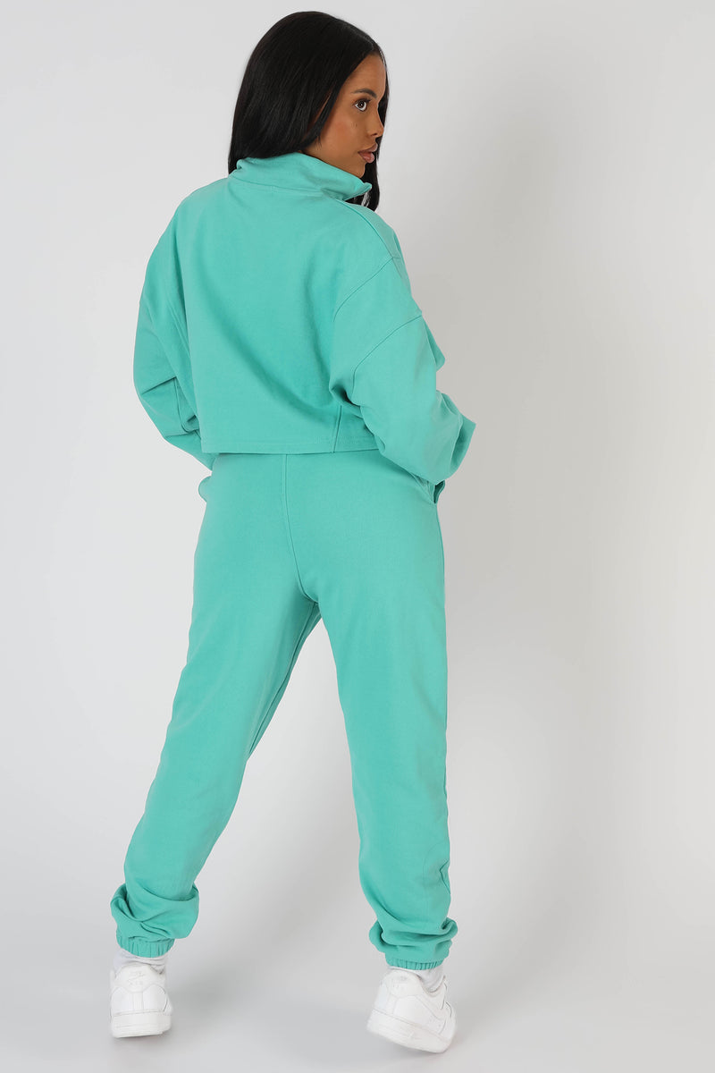 90'S OVERSIZED JOGGERS PEPPERMINT