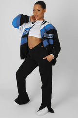 MOTORCROSS BOMBER JACKET BLUE
