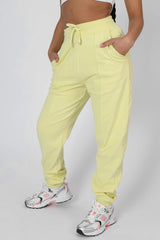 SEAM FRONT 90S JOGGER LEMON
