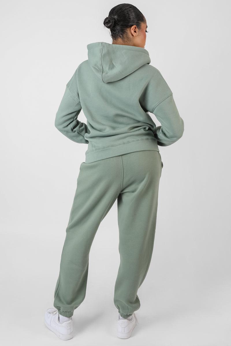 OVERSIZED DRAWSTRING JOGGERS KHAKI