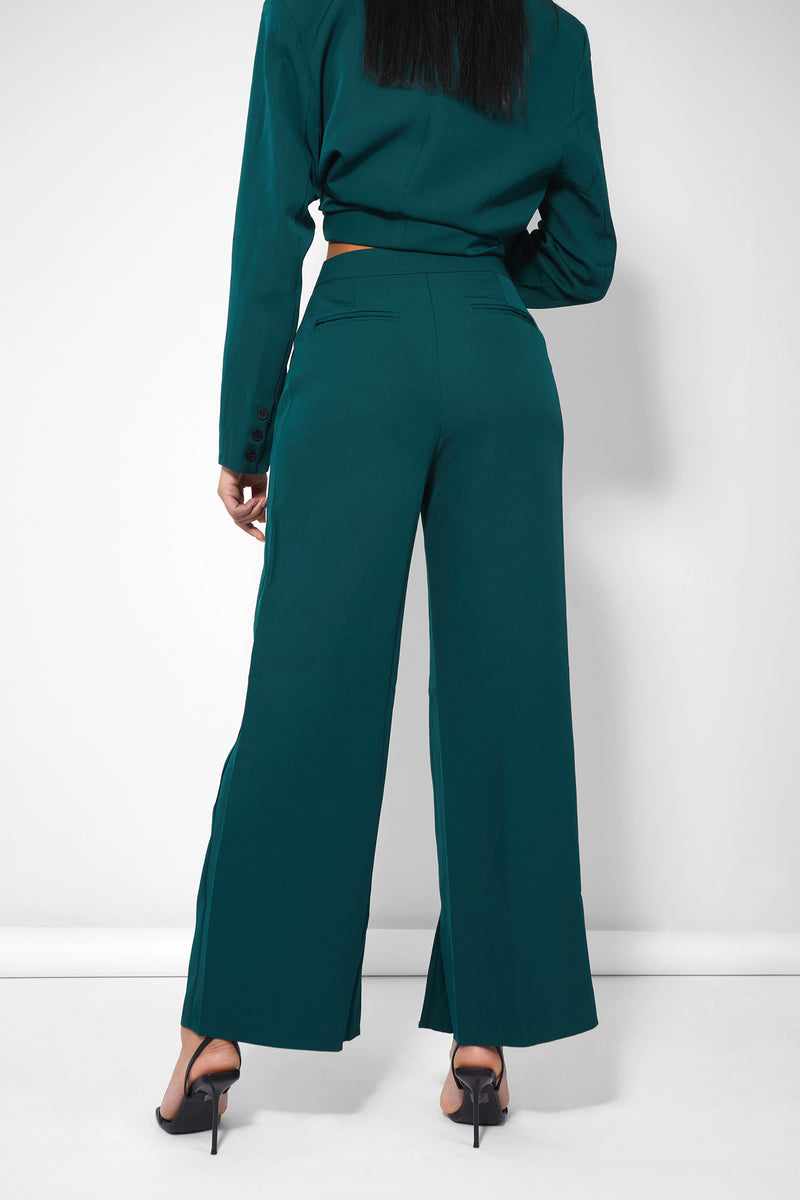 DAD TROUSERS FOREST GREEN